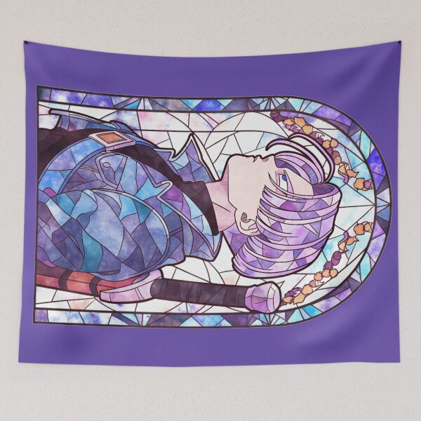 Item preview, Stained Glass Future Fighter designed and sold by SchellStation.