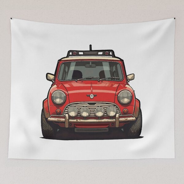 Item preview, Classic red small car designed and sold by mapurito.