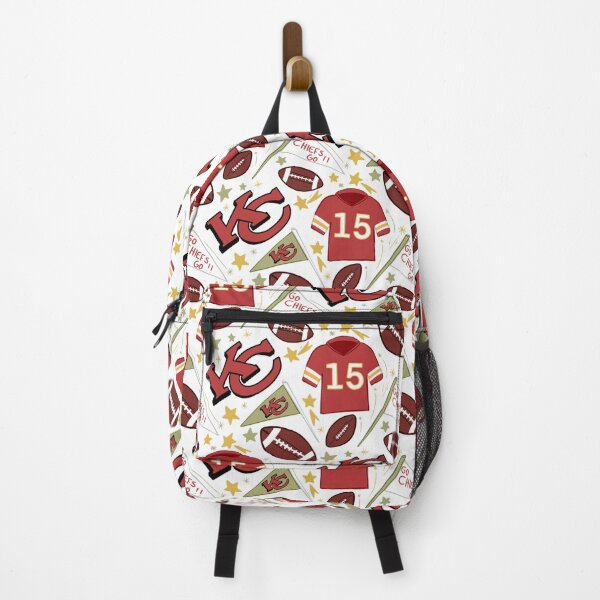 Item preview, Patrick Mahomes chiefs pattern (white)  designed and sold by SnugbugStudios.