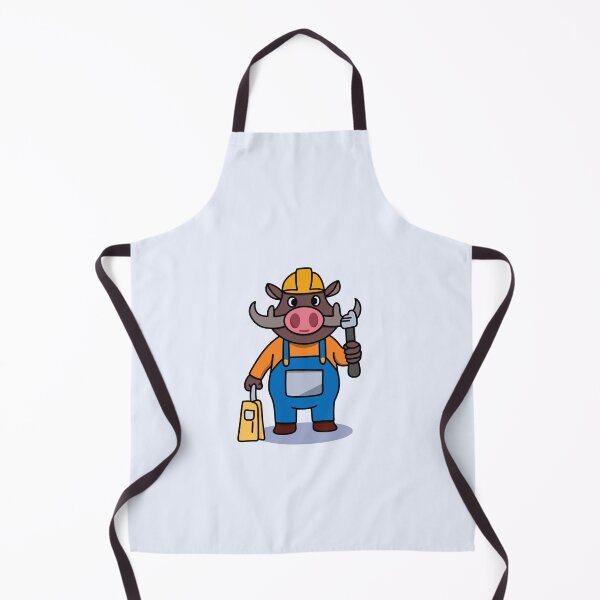 Item preview, Boar Doing Construction Work designed and sold by AnthroTales.