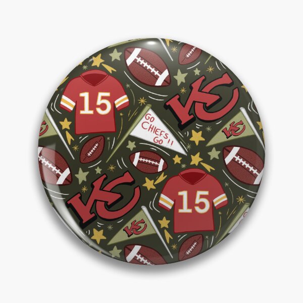 Item preview, Patrick Mahomes chiefs pattern (khaki green)  designed and sold by SnugbugStudios.