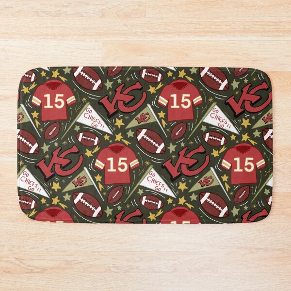 Item preview, Patrick Mahomes chiefs pattern (khaki green)  designed and sold by SnugbugStudios.