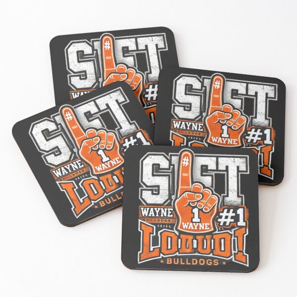 Item preview, Wayne High School GET LOUD Bulldogs designed and sold by SztylishDesigns.