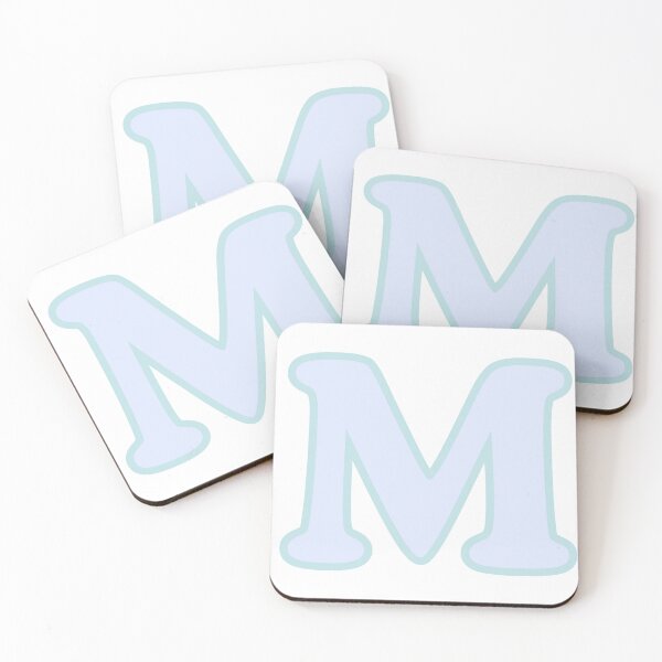 Item preview, Letter M in Light Blue designed and sold by Alli Marie Designs.