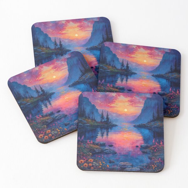 Item preview, Mountain Lake 6 designed and sold by Dawn van Doorn.