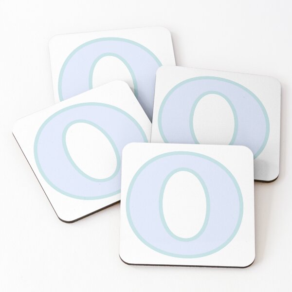 Item preview, Letter O in Light Blue designed and sold by Alli Marie Designs.