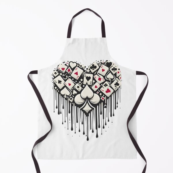 Item preview, Royal Flush Heartbeat Poker T-Shirt - Bold Card Game Apparel designed and sold by tutoo clothes.