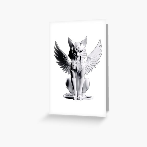 Item preview, White Sphinx Fantasy Myth Egyptian Tarot Card  designed and sold by kylmllr101684.