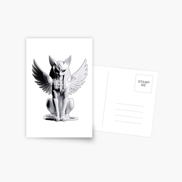 Item preview, White Sphinx Fantasy Myth Egyptian Tarot Card  designed and sold by kylmllr101684.