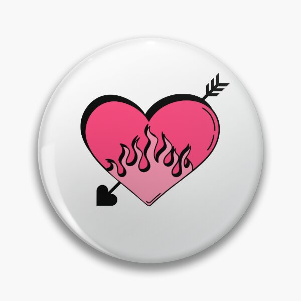 Item preview, Flaming Heart designed and sold by Lydster13.