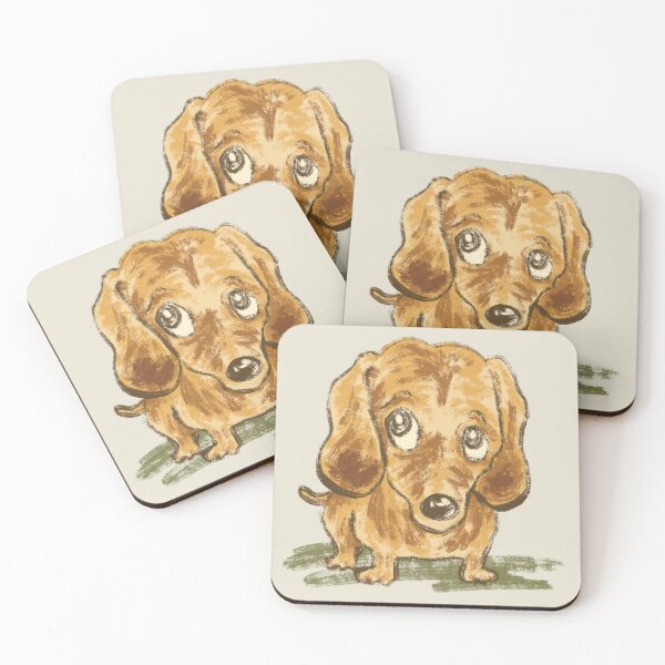 Item preview, Dachshund thinking designed and sold by Toru Sanogawa.