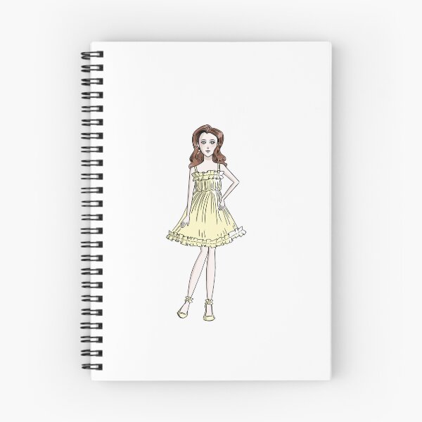 Item preview, sunshine yellow sun dress designed and sold by bashfulbudgie.