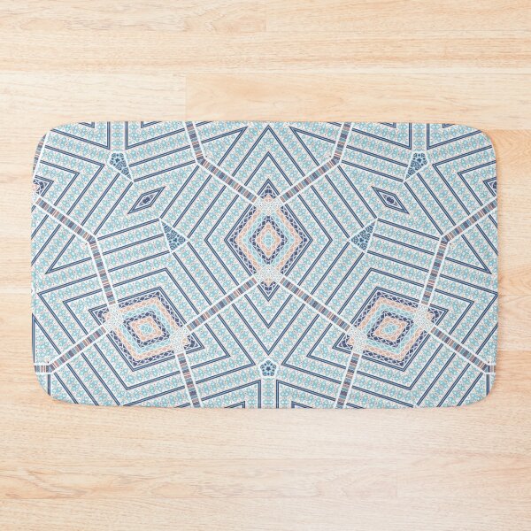 Item preview, Lusso Turquoise Love Palm Pattern  designed and sold by ilovespmaestax.