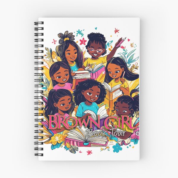 Aperçu de l'œuvre Équipement pour la tournée du livre Brown Girl 2024 créée et vendue par Digital Dreamsmiths.