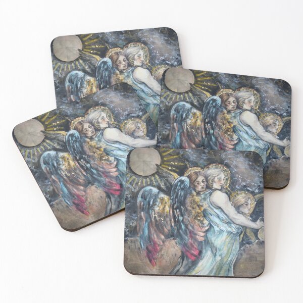 Item preview, the angel and her aides designed and sold by bluumnz.