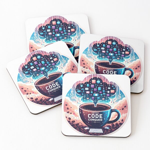 Item preview, Coffee, Code, Conquer – Tech Entrepreneur designed and sold by EmprendeHoy.