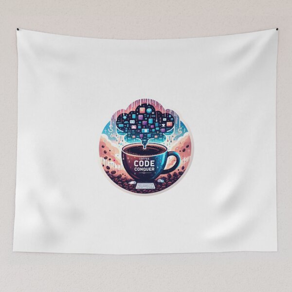 Item preview, Coffee, Code, Conquer – Tech Entrepreneur designed and sold by EmprendeHoy.