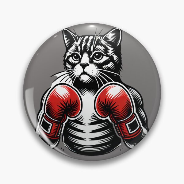 Item preview, Fierce Feline Boxer designed and sold by Boxercat.