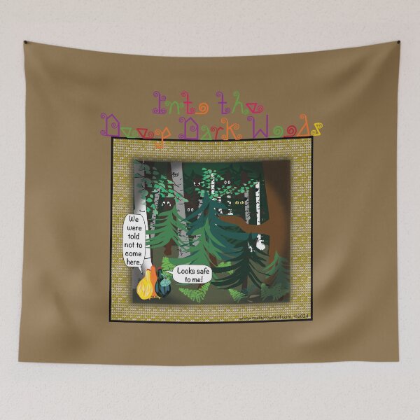 Item preview, Into the Deep Dark Woods designed and sold by ksbkeys.