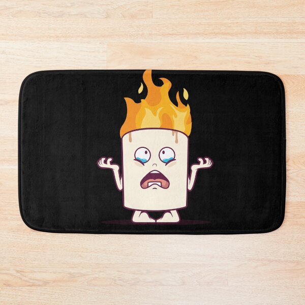 Item preview, Toasting Marshmallow has caught on fire! designed and sold by messy-nessie.
