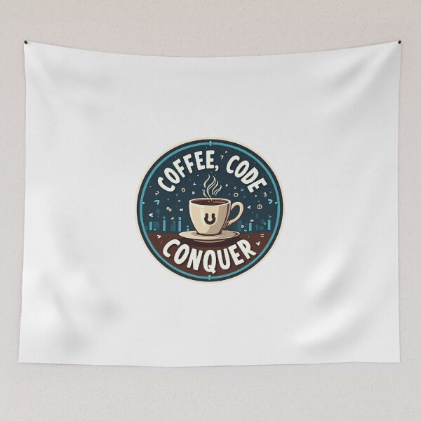 Item preview, Coffee, Code, Conquer – Tech Entrepreneur designed and sold by EmprendeHoy.