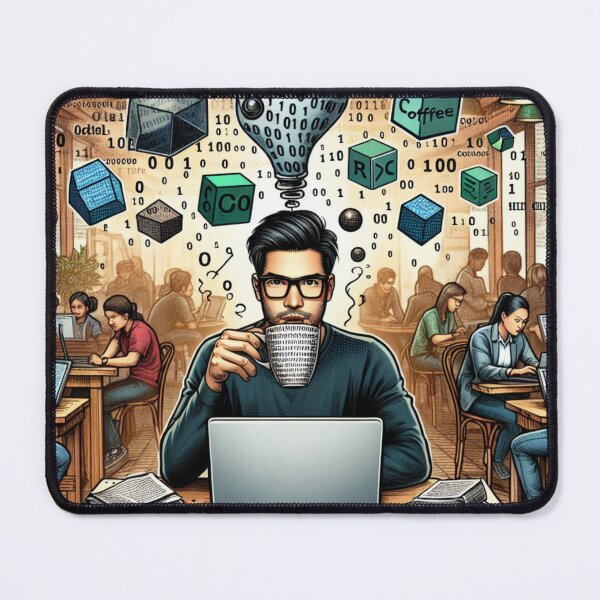 Artikelvorschau, Kaffee, Code, Eroberung – Tech-Unternehmer entworfen und verkauft von EmprendeHoy.