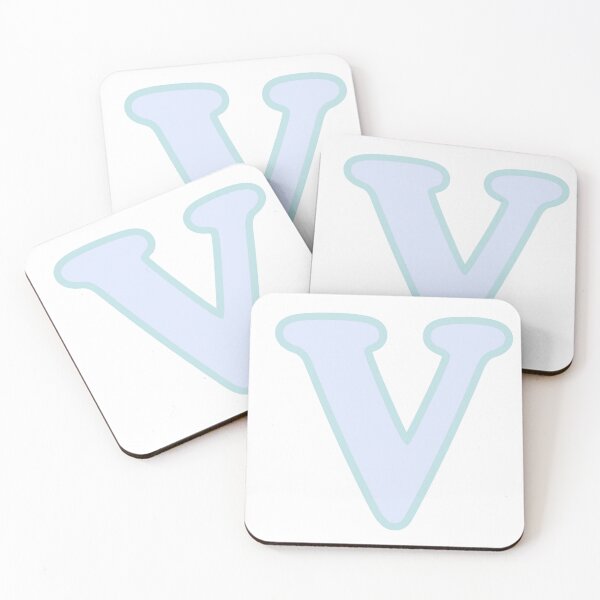 Item preview, Letter V in Light Blue designed and sold by Alli Marie Designs.