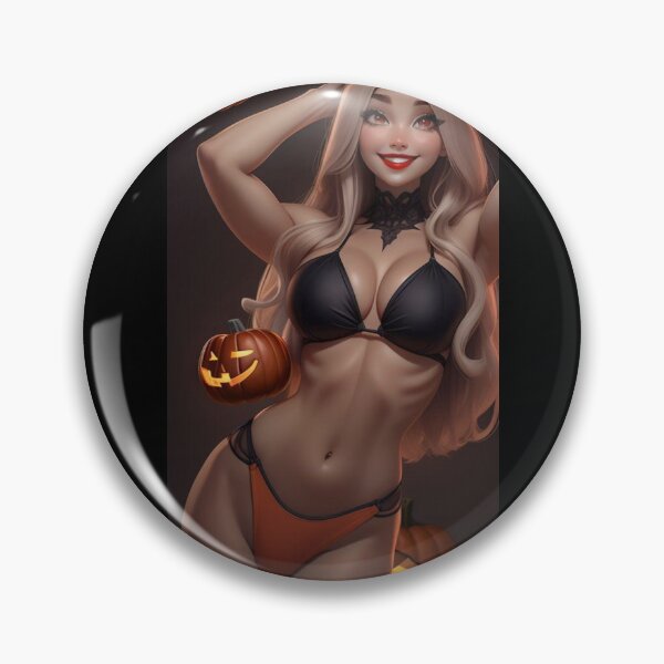 Item preview, Cowgirl Witch and Falling Pumpkins designed and sold by KillerCrafts.