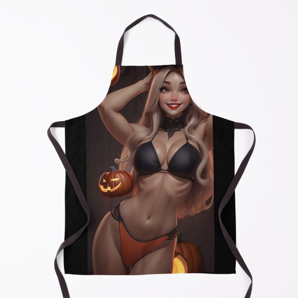 Item preview, Cowgirl Witch and Falling Pumpkins designed and sold by KillerCrafts.