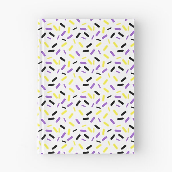 Item preview, Rainbow Sprinkles Nonbinary Pride Flag designed and sold by JoyfulJen.