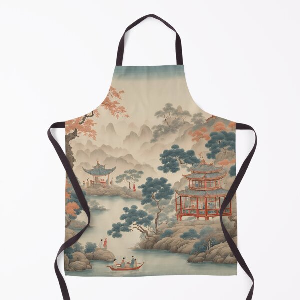 Item preview, Chinoiserie Chinese Garden V2 designed and sold by ThePinkProject.