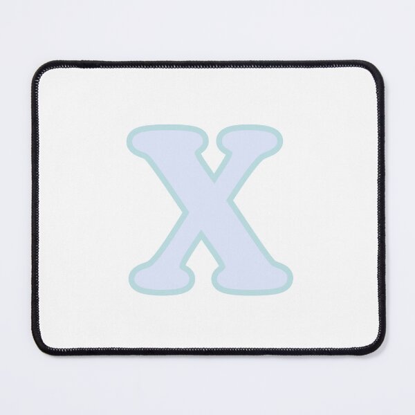 Item preview, Letter X in Light Blue designed and sold by Alli Marie Designs.