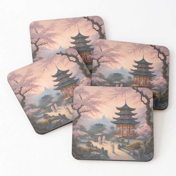 Item preview, Chinoiserie Chinese Garden V3 designed and sold by ThePinkProject.