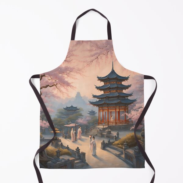 Item preview, Chinoiserie Chinese Garden V3 designed and sold by ThePinkProject.