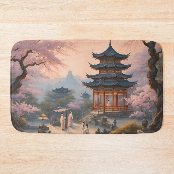 Item preview, Chinoiserie Chinese Garden V3 designed and sold by ThePinkProject.