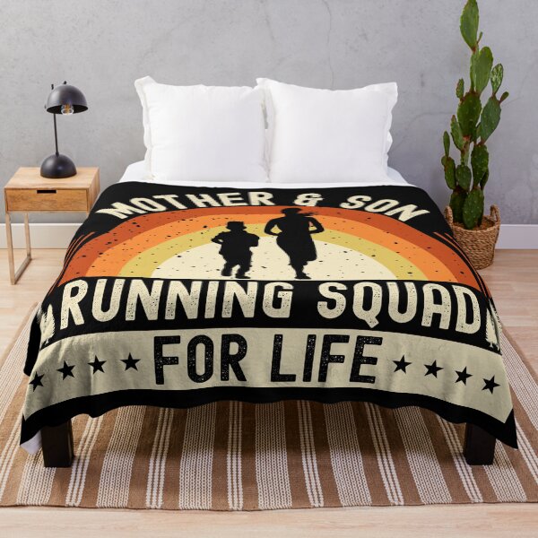 Item preview, Orange Vintage Sunset Mother & Son Running Squad| Mom & Son Matching Outfit - Black designed and sold by PearlMoonGrapes.