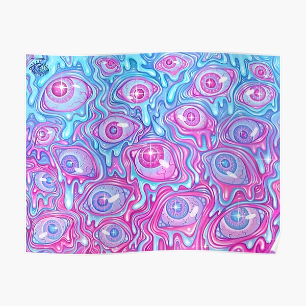 Eyeball Pattern - Version 2 Poster