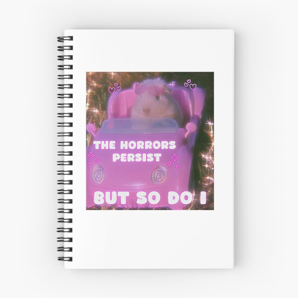Item preview, Funny Hamster Horrors Persist But So Do I  designed and sold by LeoVargasVelha.