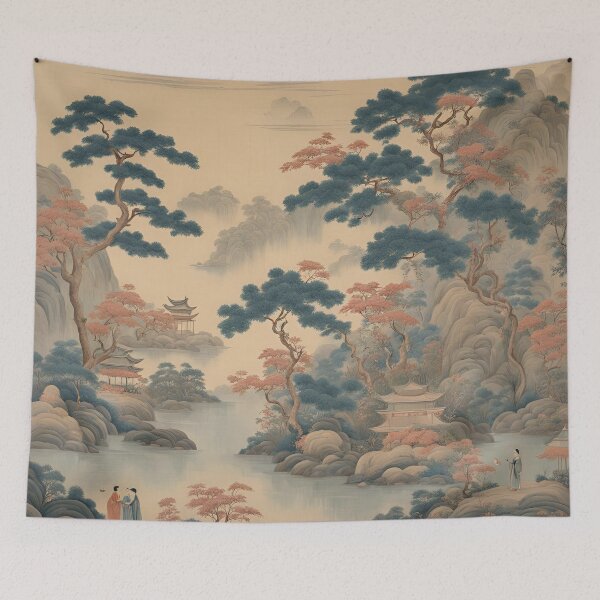 Item preview, Chinoiserie Garden V4 designed and sold by ThePinkProject.