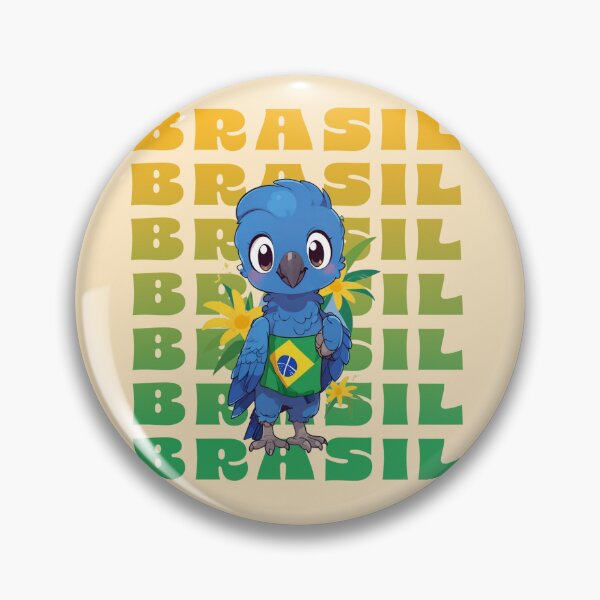 Item preview, BRAZILIAN KAWAII PARROT designed and sold by La Loca.