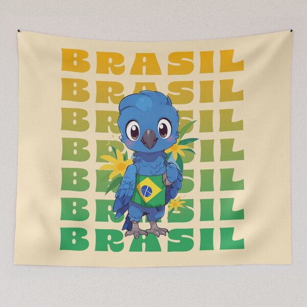 Item preview, BRAZILIAN KAWAII PARROT designed and sold by La Loca.