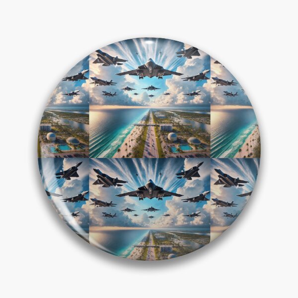 Item preview, Aerial Spectacle Over Florida's Coastline designed and sold by Meta2Physical.