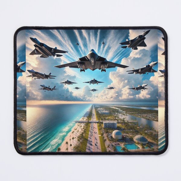 Item preview, Aerial Spectacle Over Florida's Coastline designed and sold by Meta2Physical.