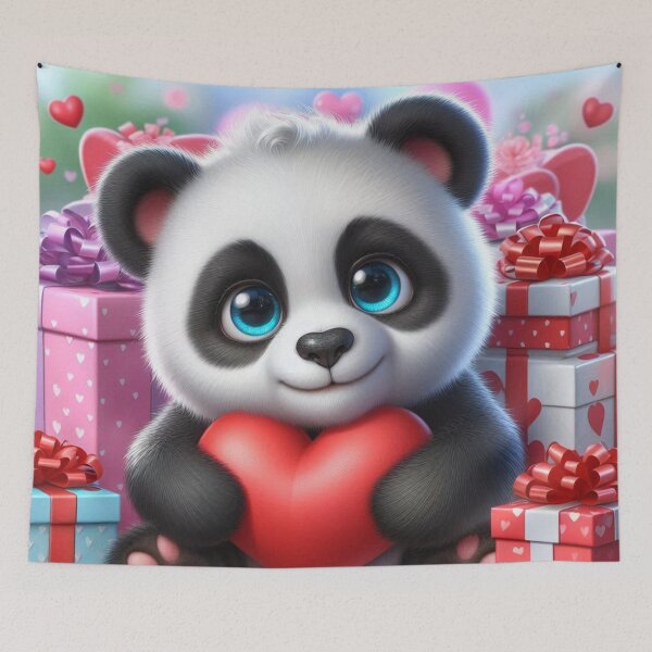 Item preview, Valetine Panda 19 designed and sold by PANDALOVEART.