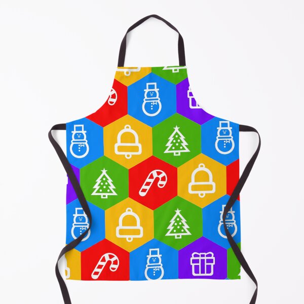 Item preview, Christmas Mix Hexagon Pattern designed and sold by Sky Brundall Concepts.