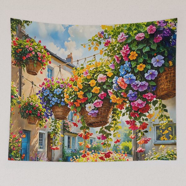 Item preview, Hanging out the Flowers designed and sold by PictureNZ.