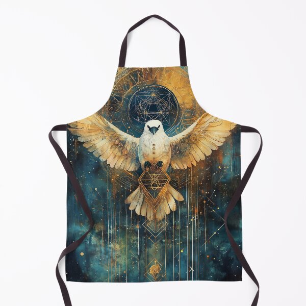 Item preview, Sacred Geometry, and the Mystical White Raven designed and sold by Leylita Design.