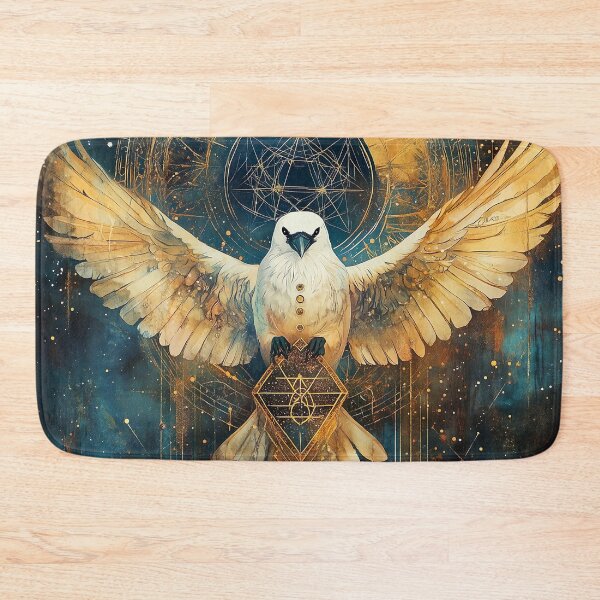 Item preview, Sacred Geometry, and the Mystical White Raven designed and sold by Leylita Design.