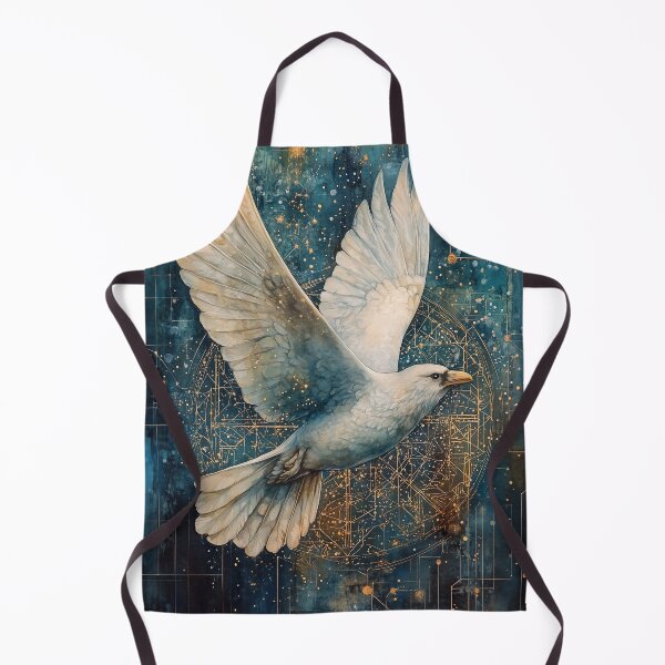 Item preview, Sacred Geometry, and the Mystical White Bird designed and sold by Leylita Design.