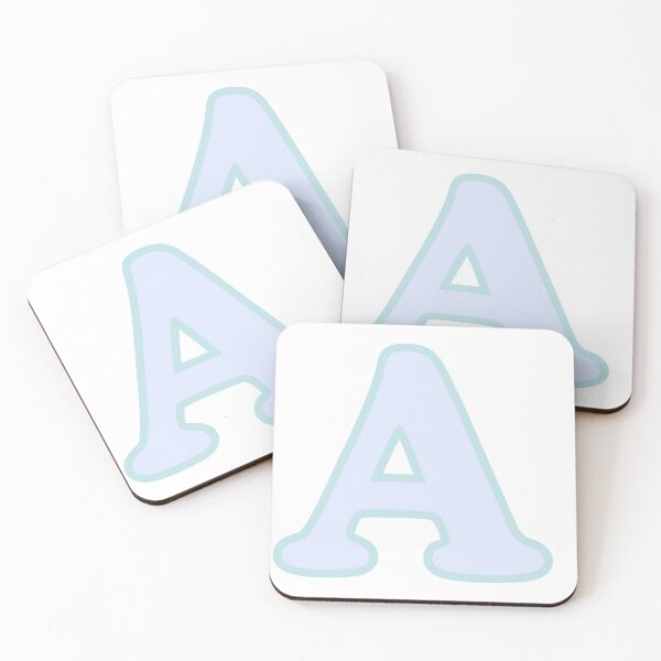 Item preview, Letter A in Light Blue designed and sold by Alli Marie Designs.